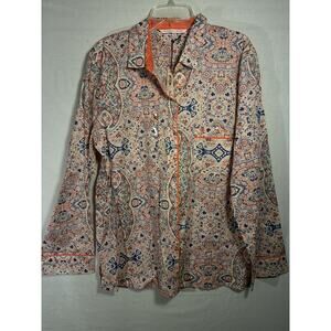 NEW Victorias Secret WOMENS SIZE Small Sleep Shirt Pink Button Down